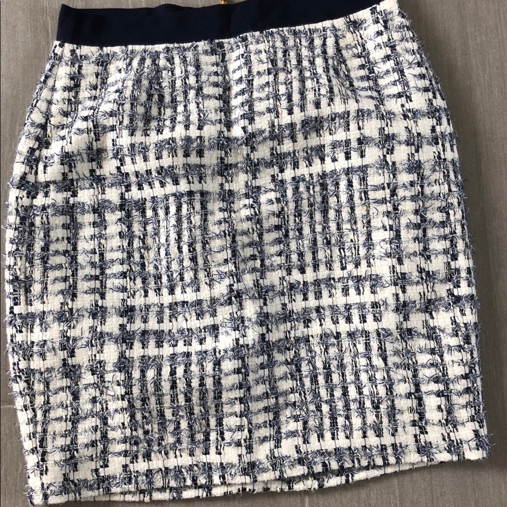Kate Spade fabric mini skirt